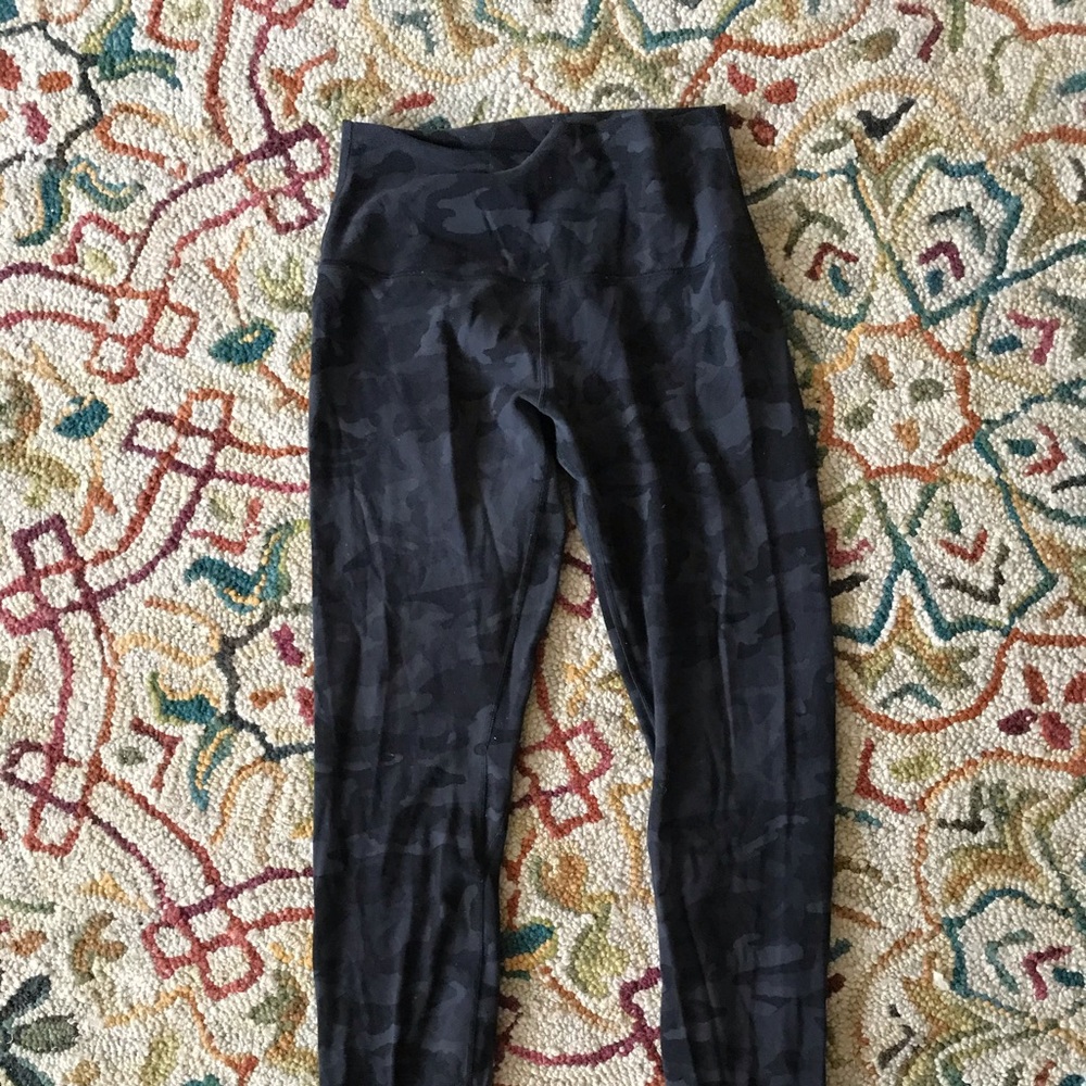 Lululemon Align Camo Leggings size 6